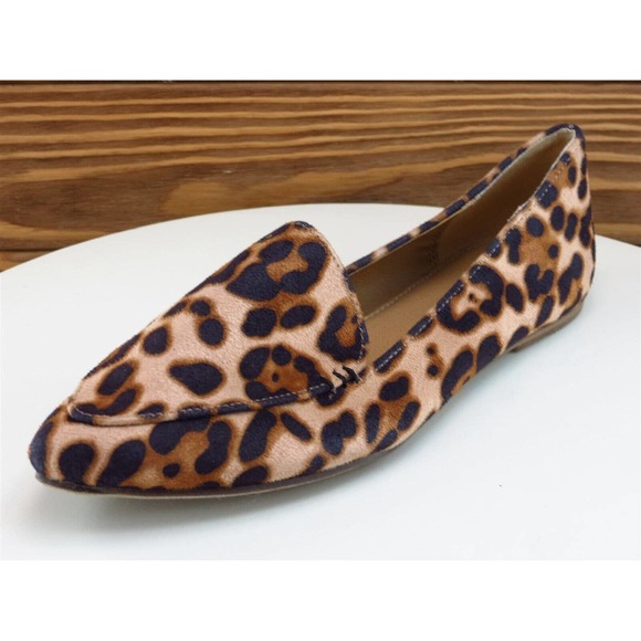 Time And Tru Size 7 Flat Shoes Brown Fabric Women M‎ - Picture 1 of 11